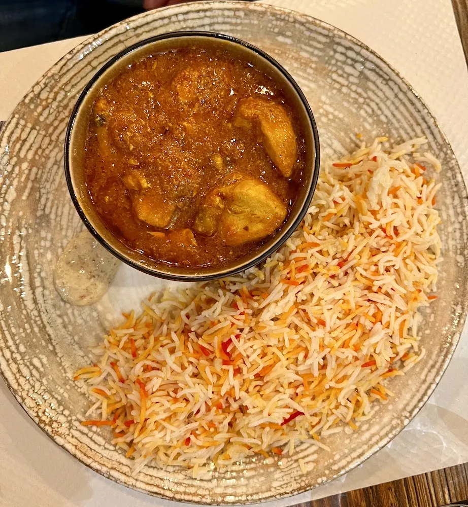 Poulet Curry Avec Du Riz